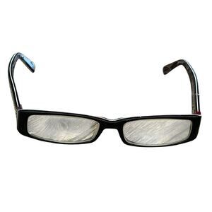 Bebe Bedazzled Eyeglass Black Leopard Y2K 90s 2000s vintage sunglasses frames